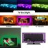 Flexible LED strips  makes an exciting bright color lighting effect 