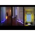 Flexible Multicolor Stick On LED Strip with 150 LED lights  self adhesive tape  remote control  splash proof against most indoor mishaps  perfect for indoor use