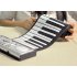 Flexible Roll up Synthesizer Keyboard Piano with Soft Keys is ideal for convenience for Storage and Great for Children to Practice