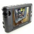 Flexible inspection and under door video camera for getting into hard to reach places  or even ing on the next room   