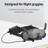 Flight Goggles Battery Power Cable With Back Clip Compatible For Dji Avata Goggles 2 Glasses Accessories power line