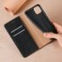 Flip Phone Case Magnetic Protective Cover Leather Sleeve Black for iPhone 14 Plus