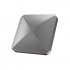 Flipo Flip Desk Toy Stress Relief Desktop Flip for Adult Metal FingertipToy Hexagon silver