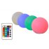 Floating LED Light with 16 Colors  Remote Controlled  20cm Diameter   Let this light ball float in your pond  swimming pool or just place it in the garden