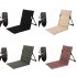 Floor Chair Foldable Seat Best Chair Comfortable Back Support Beach Cushion Lightweight For Outdoor Camping off white