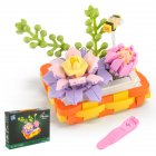 Flower Building Blocks Creative DIY Bouquet Plant Building Bricks Toys For Boys Girls Birthday Christmas Gifts Type B