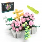 Flower Building Blocks Creative DIY Bouquet Plant Building Bricks Toys For Boys Girls Birthday Christmas Gifts Type A
