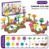 Flower Garden Building Toys Colorful Interconnecting Blocks Building Floral Arrangement Playset Toys For Kids 272 piece sets
