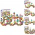 Flower Garden Building Toys Colorful Interconnecting Blocks Building Floral Arrangement Playset Toys For Kids 272 piece sets