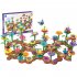 Flower Garden Building Toys Colorful Interconnecting Blocks Building Floral Arrangement Playset Toys For Kids 272 piece sets