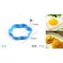 Flower Shape Silicone Fried Egg Pancake Maker with Handle Mold Kitchen Baking Accessories blue