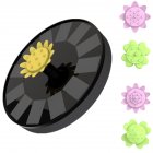 Flower Shape Solar Fountain for Garden Backyard Pond Outdoor Decoration 13cm 5 2in