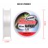 Fluorocarbon Fishing Line 50m Transparent Super Strong Carbon Fishing Line 50 Meters 8 0