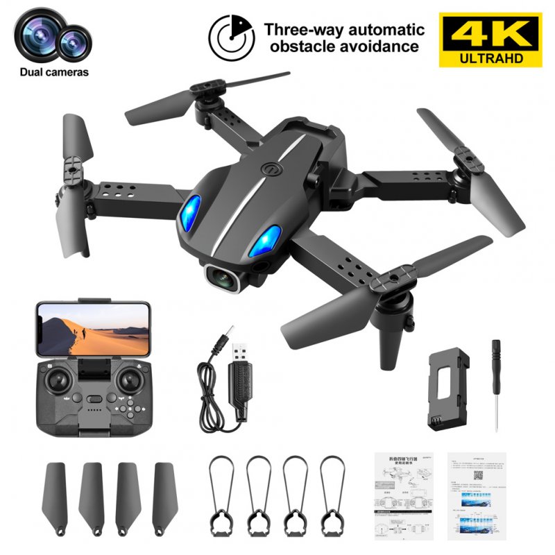 Ky907 Mini Drone with Camera Smart Obstacle Avoidance Folding Remote Control Quadcopter Toys 