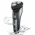 Flyco Electric Razor Fast Charge With LED indicate Intelligent Electric Shaver Wet Dry Rotary black U S  regulations