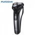 Flyco Electric Razor Fast Charge With LED indicate Intelligent Electric Shaver Wet Dry Rotary black British regulatory