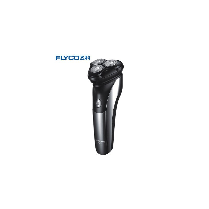 Flyco Electric Razor Fast Charge With LED indicate Intelligent Electric Shaver Wet Dry Rotary black_Australian regulations