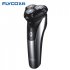Flyco Electric Razor Fast Charge With LED indicate Intelligent Electric Shaver Wet Dry Rotary black U S  regulations