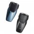 Flyco Electric Shaver Washable Plug Play USB Fast Charging Face Shaver with Precision Trimmer Blue