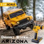 Fms Desert Storm 4wd Rc Buggy Car 1:18 Eazyrc Arizona Crawler Electric Radio Remote Control Off-road Vehicle Toys Gifts yellow