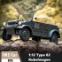 Fms Rc Car 1 12 Type82 Kubelwagen Electric Model Four wheel Drive Variable Speed Retro Vehicle Wwii Kids Toys Gift as picture show