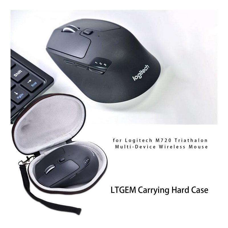 EVA Hard Case for Logitech M720 M705 Wireless Mouse Travel Protective Carrying Bag 