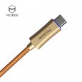 MCDODO Knight Charge USB Cable - 1m, Gold