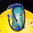 Foldable 2l Wide  Mouth  Water  Bag With Scale Convenient Portable Straw Wear-resistant Hydration Bladder For Outdoor Cycling Sports As shown