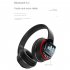 Foldable Bluetooth Headphones Hi fi Noise Reduction Music Earphone Wireless Gaming Headset Prestige white