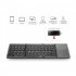 Foldable Bluetooth Keyboard Portable Mini Wireless Touchpad Keypad for ISO Android Windows iPad Silver