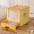 Foldable Cat Litter Box With Lid  Drawer Type Enclosed Cat Toilet  UV Lamp Irradiation  Front Entry  Top Exit  Anti Splashing Cat Potty  Including Scoop  Cat Su