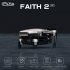 Foldable Cfly C fly Faith2 4k Camera Drone 3 axis  Gimbal  35min  Flight  Time Black 2 batteries