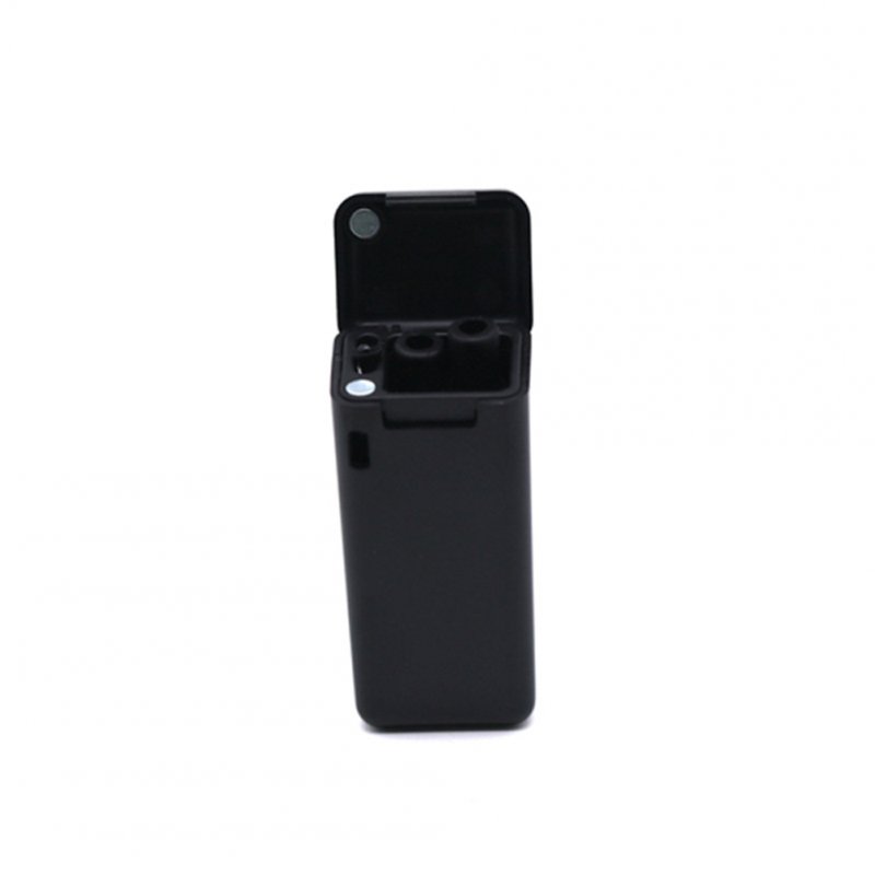 Foldable Drinking Straws Reusable Stainless Steel Telescopic Straw Portable for Drinking Black (black tube)