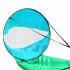 Foldable Kayak Wind Sail Ultra light Portable Special Sail for Water Sports Canoe Inflatable Boat Sup Light Blue