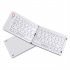 Foldable Keyboard Rechargeable 67 Keys Keyboard Portable Wireless Office Keyboard Compatible For Windows Android IOS black