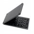 Foldable Keyboard Portable Wireless Keyboard Rechargeable Ultra Silence Keyboard Compatible For Android Windows IOS Devices Digital keyboard version