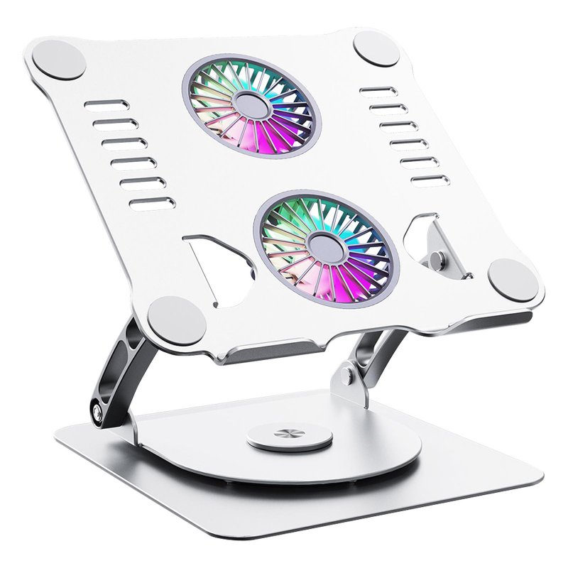 Foldable Laptop Stand Lifting Bracket Double-layer Cooling Rack Rotatable Holder