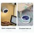 Foldable Mini Fan 4 Speed Adjustable Usb Rechargeable Wall Mounted Ceiling Fan With Led Light Air Cooler Fan Ordinary