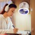 Foldable Mini Fan 4 Speed Adjustable Usb Rechargeable Wall Mounted Ceiling Fan With Led Light Air Cooler Fan Ordinary