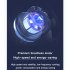 Foldable Mini Fan 4 Speed Adjustable Usb Rechargeable Wall Mounted Ceiling Fan With Led Light Air Cooler Fan Ordinary