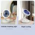 Foldable Mini Fan 4 Speed Adjustable Usb Rechargeable Wall Mounted Ceiling Fan With Led Light Air Cooler Fan Ordinary