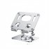 Foldable Mobile Phone Holder 360 Degree Rotating Non slip Bracket Stand Riser Height Adjustable for iPad Gray