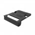 Foldable Mount Bracket for Android TV Box Set Top Box Stand Holder Racks Wall Mounts Storage Single Space Shelf  black