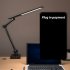 Foldable Night Light With 10 Adjustable Brightness And 3 Color Temperatures Dimmable Table Lamp Rechargeable Nightstand Lamp Bedside Table Lamp For Bedroom Plug