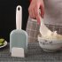 Foldable Rice  Spoon Automatic Opening Closing Rice Scoop With Dust Cover Pink