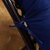 Foldable Thicken Chair Cushion Double sided Seat Mat Tatami mat for Fall Winter Recliner Supplies Navy 48X120
