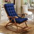 Foldable Thicken Chair Cushion Double sided Seat Mat Tatami mat for Fall Winter Recliner Supplies Navy 48X120