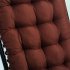 Foldable Thicken Chair Cushion Double sided Seat Mat Tatami mat for Fall Winter Recliner Supplies coffee 48X120