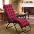 Foldable Thicken Chair Cushion Double sided Seat Mat Tatami mat for Fall Winter Recliner Supplies coffee 40X110