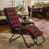 Foldable Thicken Chair Cushion Double sided Seat Mat Tatami mat for Fall Winter Recliner Supplies coffee 40X110